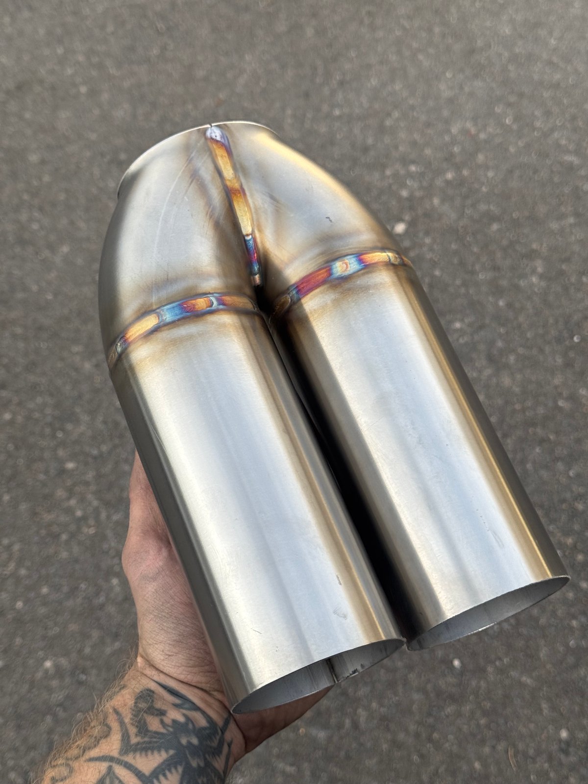3" Dual Tips