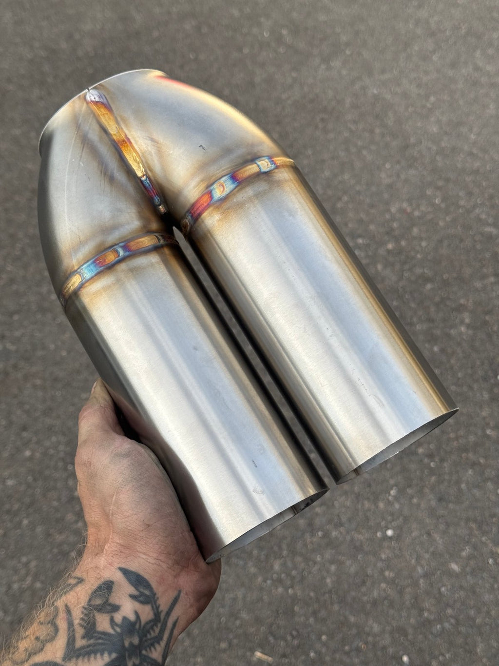 4" Dual tips