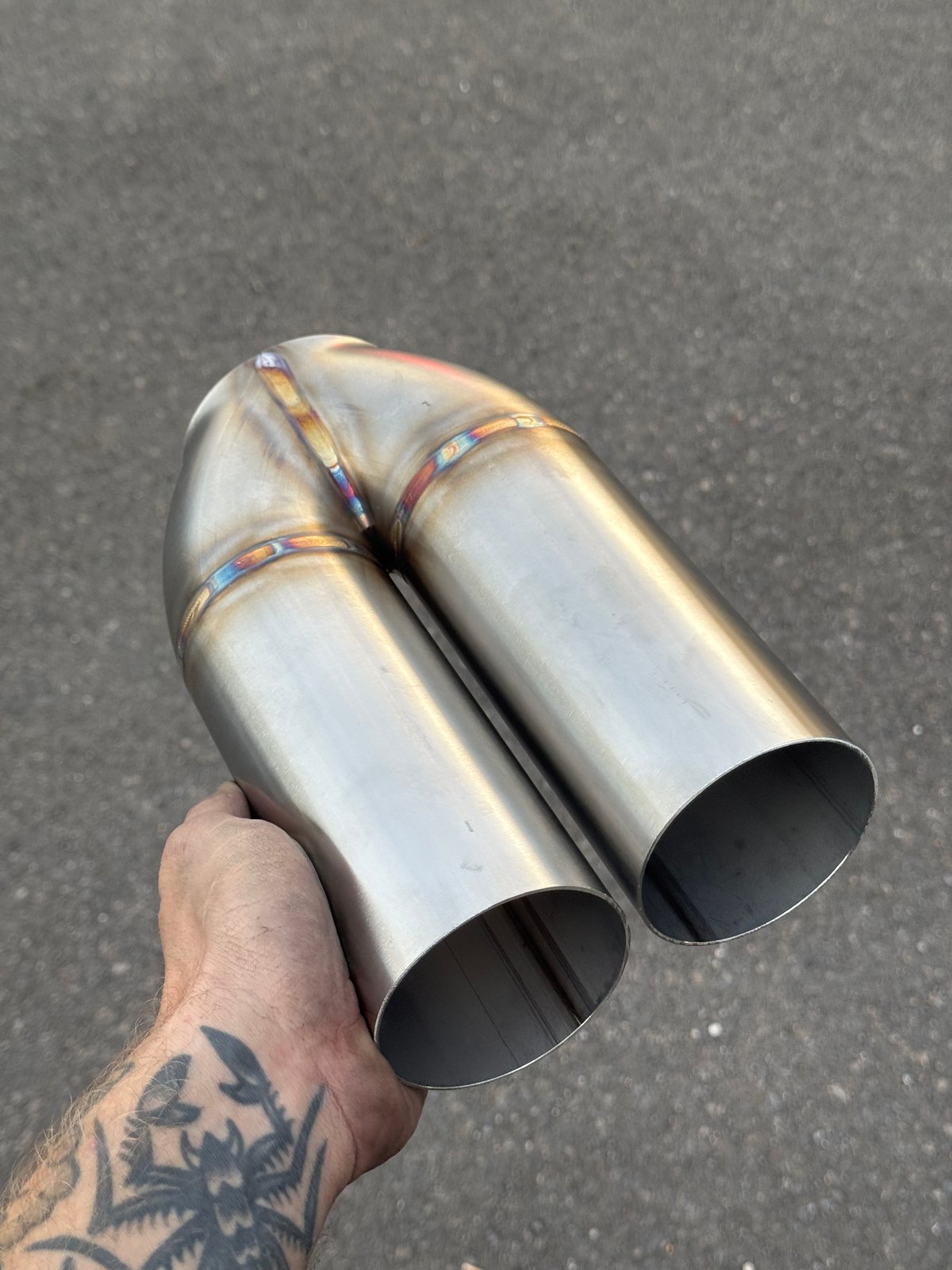 4" Dual tips