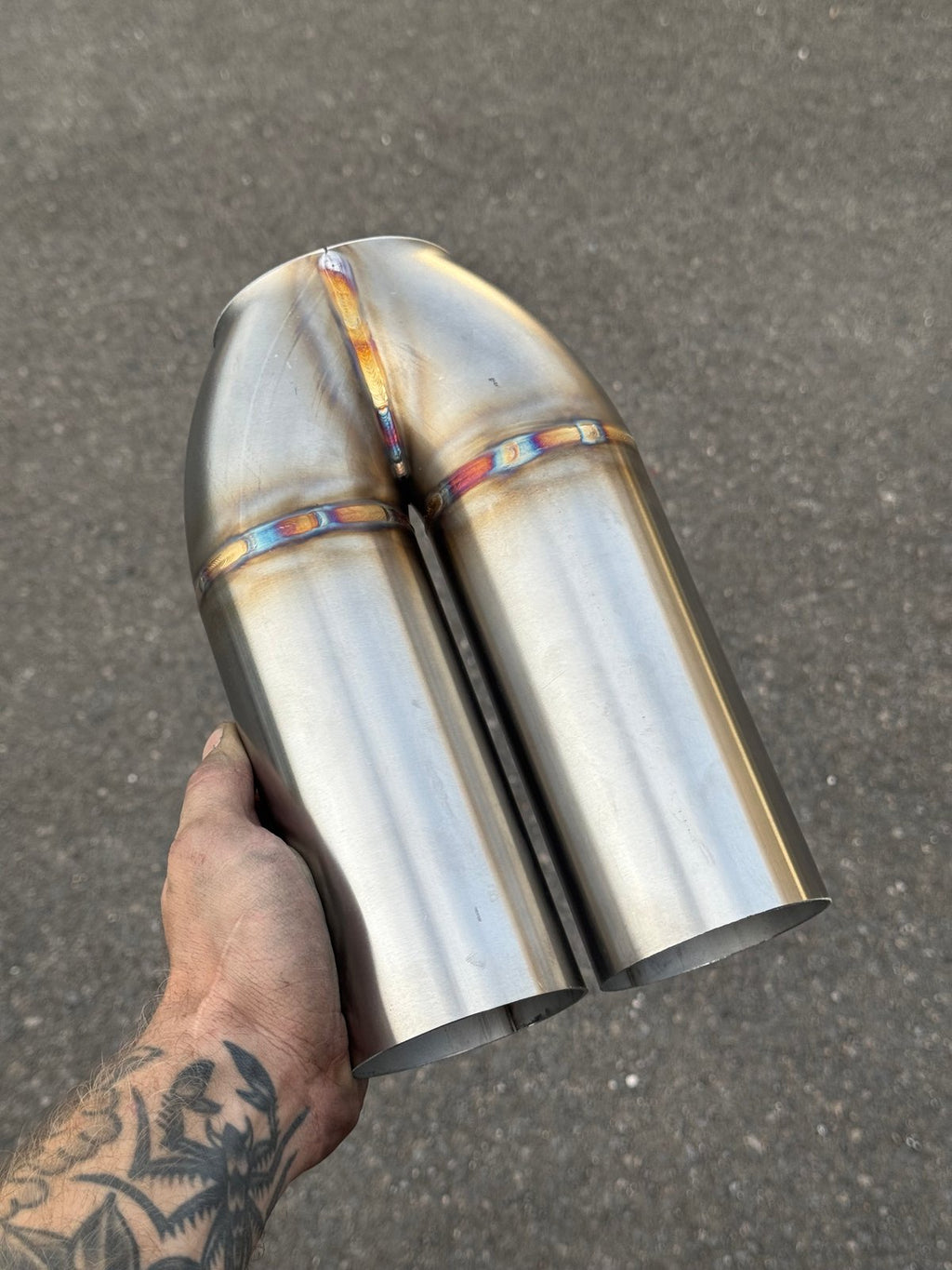 4" Dual tips