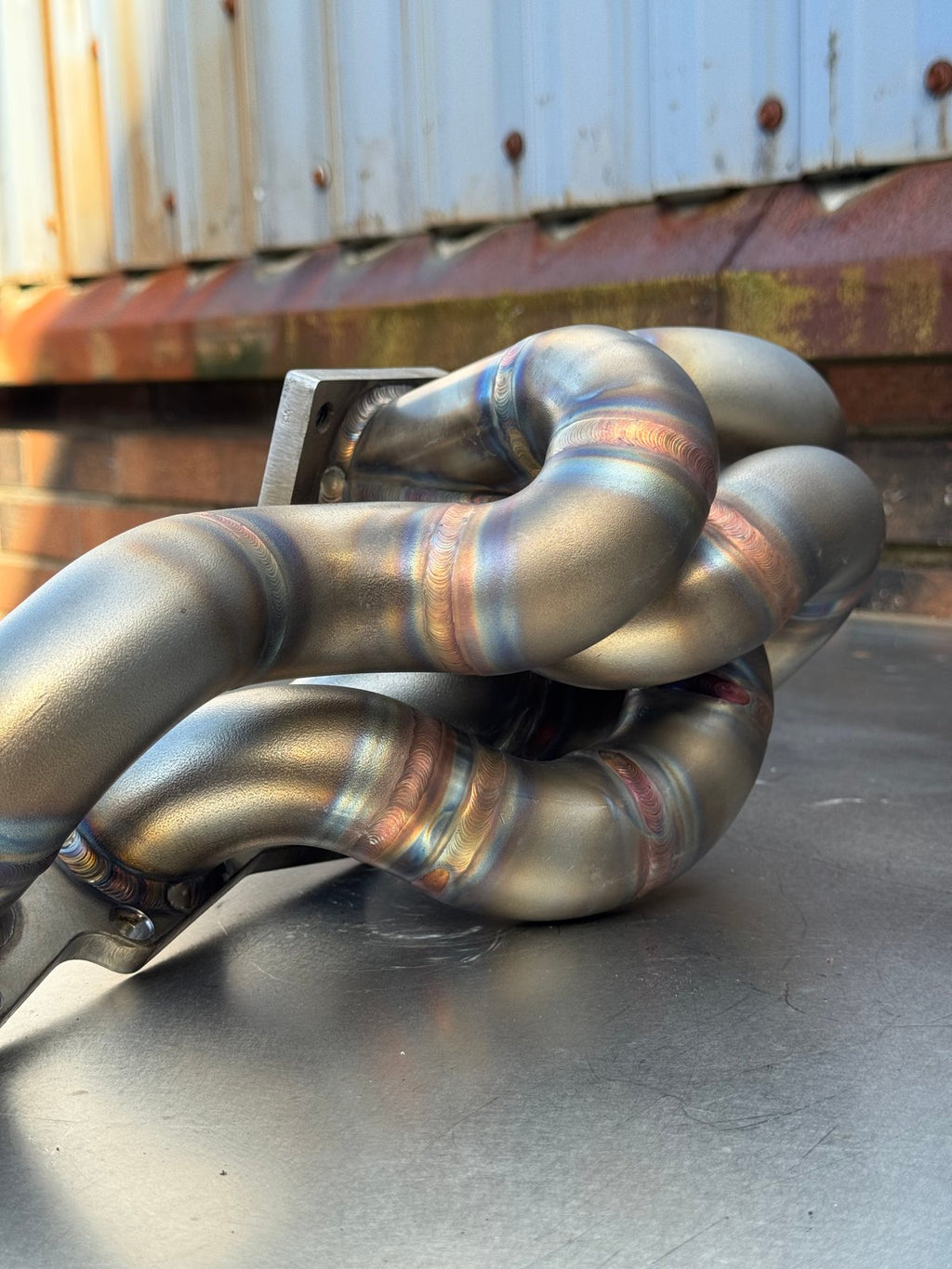 Fiat 500 Abarth Tubular Exhaust Manifold