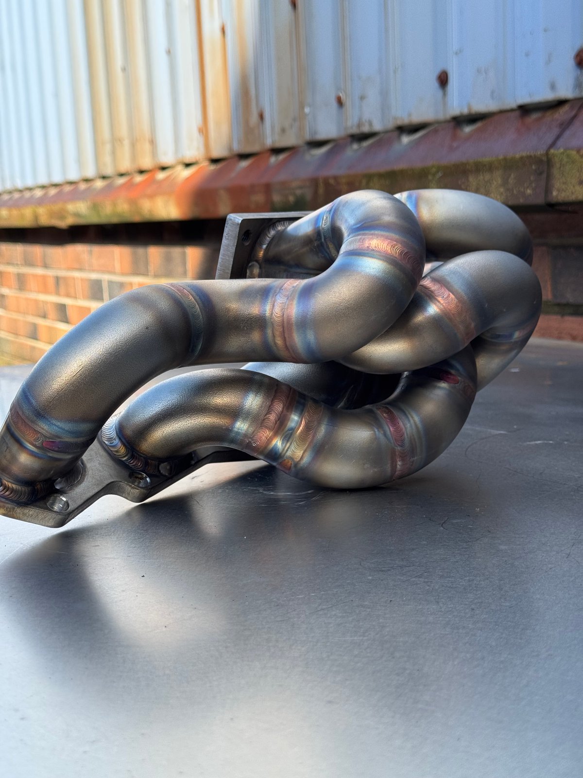 Fiat 500 Abarth Tubular Exhaust Manifold