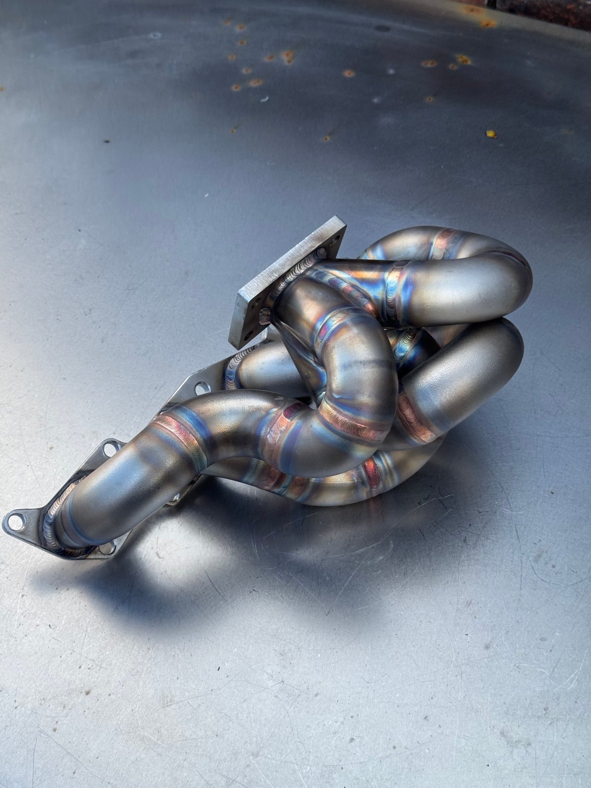 Fiat 500 Abarth Tubular Exhaust Manifold