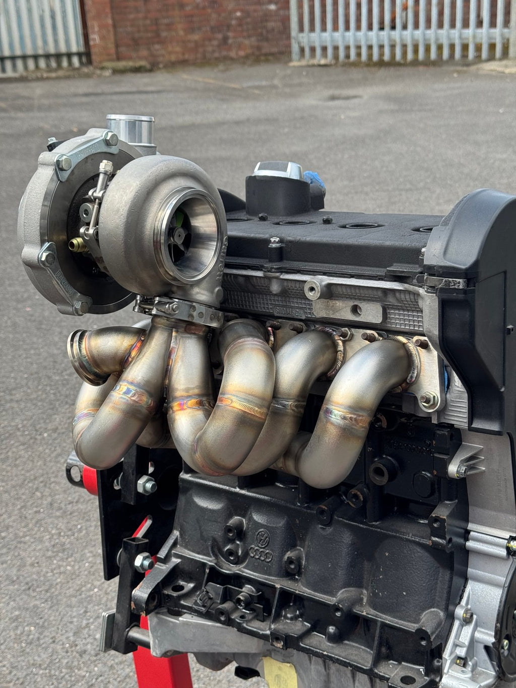 1.8T 20V Top Mount Tubular Manifold