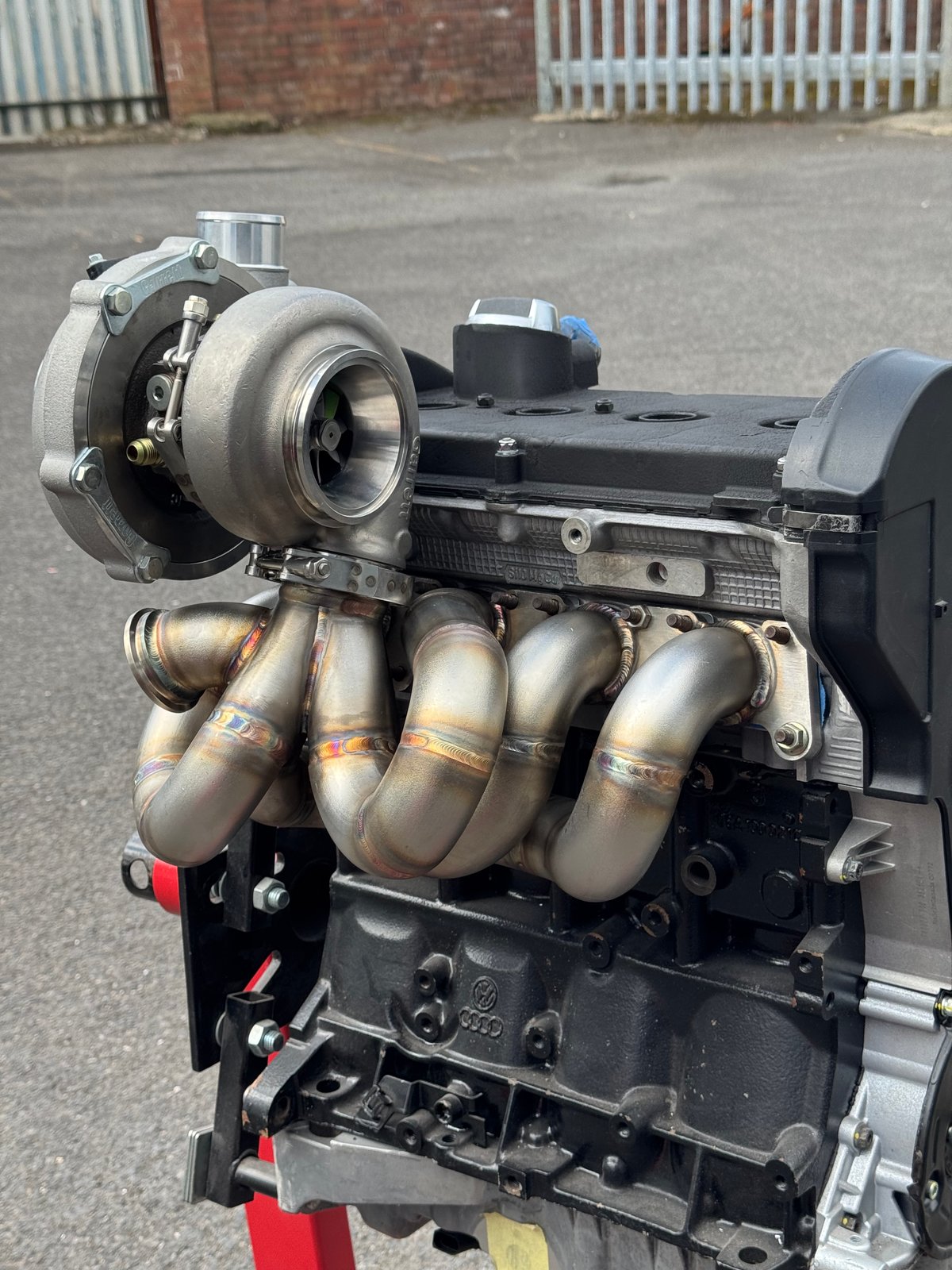 1.8T 20V Top Mount Tubular Manifold