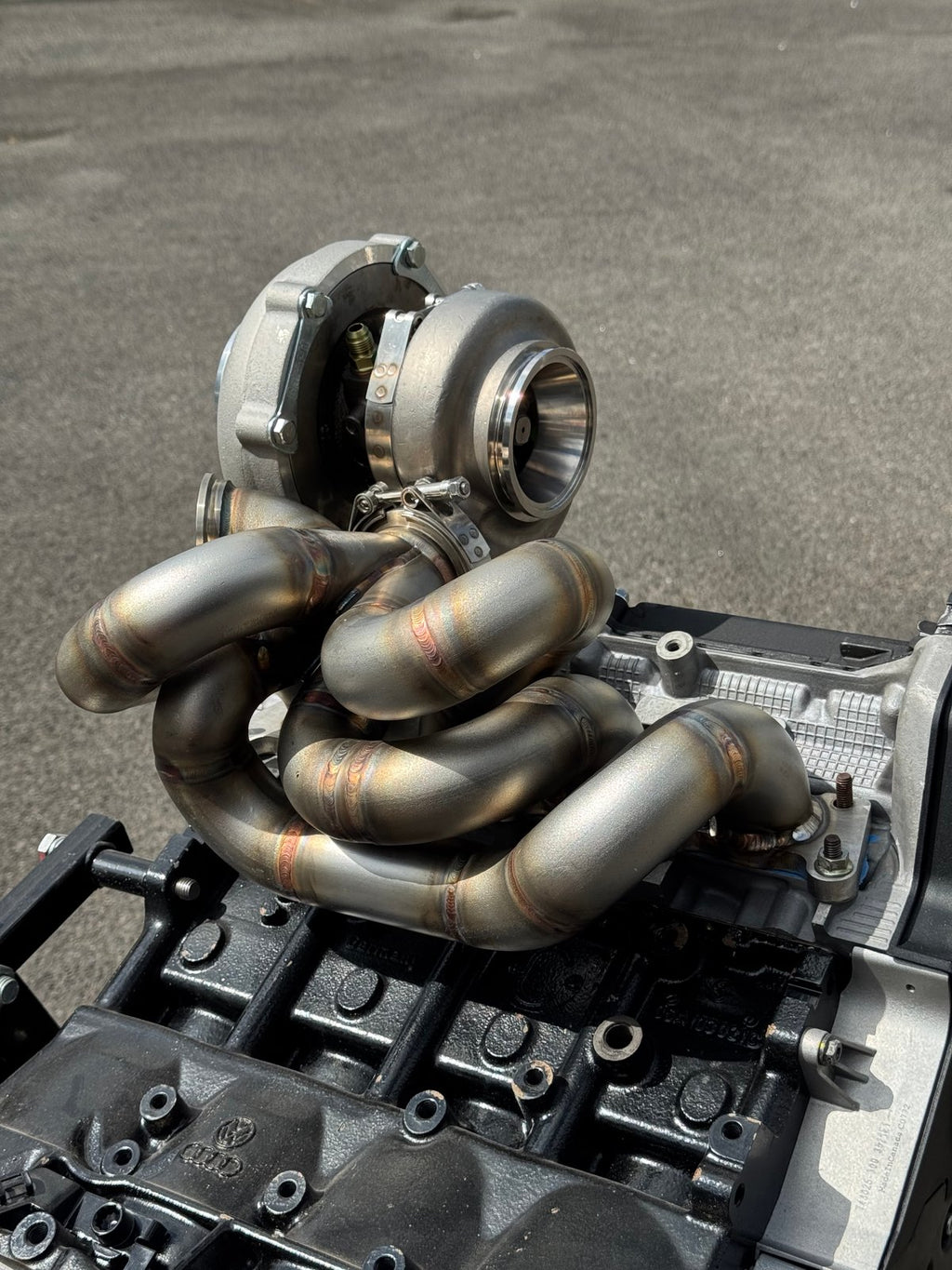 1.8T 20V Top Mount Tubular Manifold