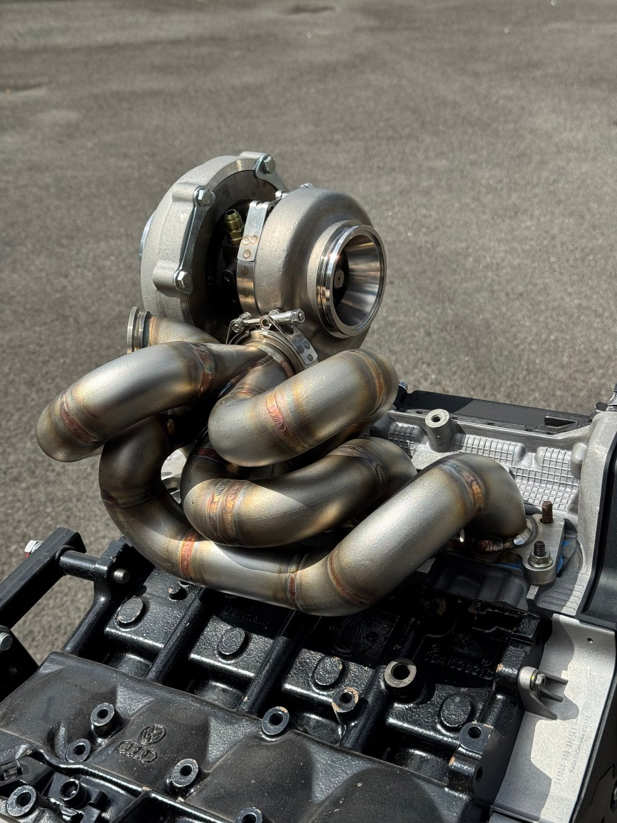 1.8T 20V Top Mount Tubular Manifold